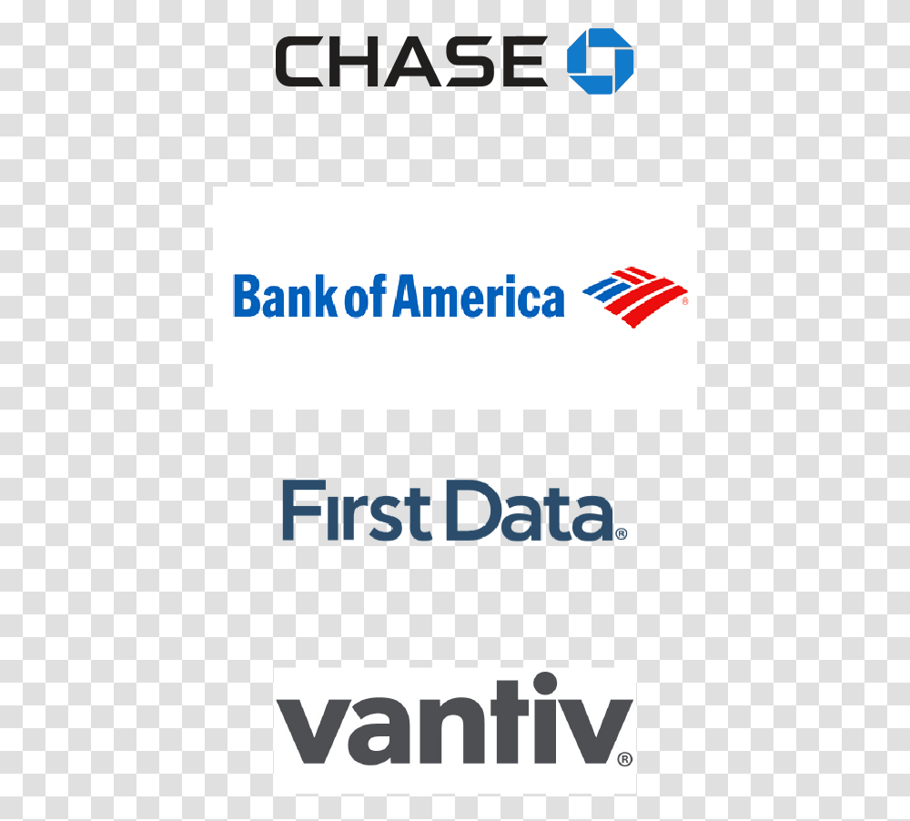 Processors May Be Associated With Banks Like Chase Bank Of America, Logo, Trademark, Flag Transparent Png