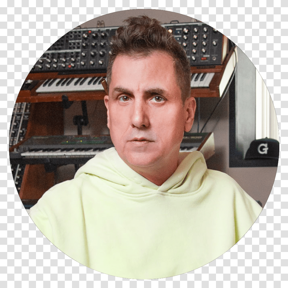 Producer Record Mike Dean, Person, Human, Face, Disk Transparent Png