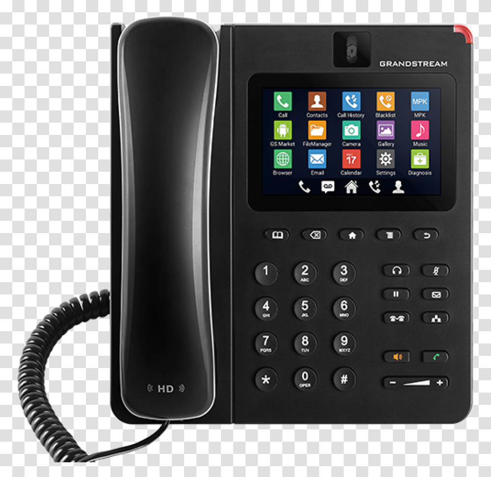Product Archive Grandstream Networks Grandstream Gxv3240, Mobile Phone, Electronics, Cell Phone, Dial Telephone Transparent Png