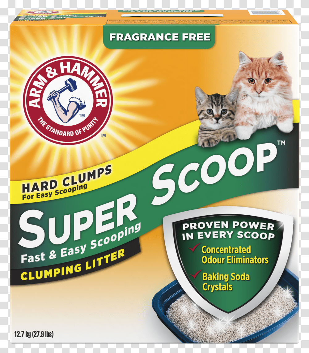 Product Arm And Hammer Fragrance Free Cat Litter Transparent Png