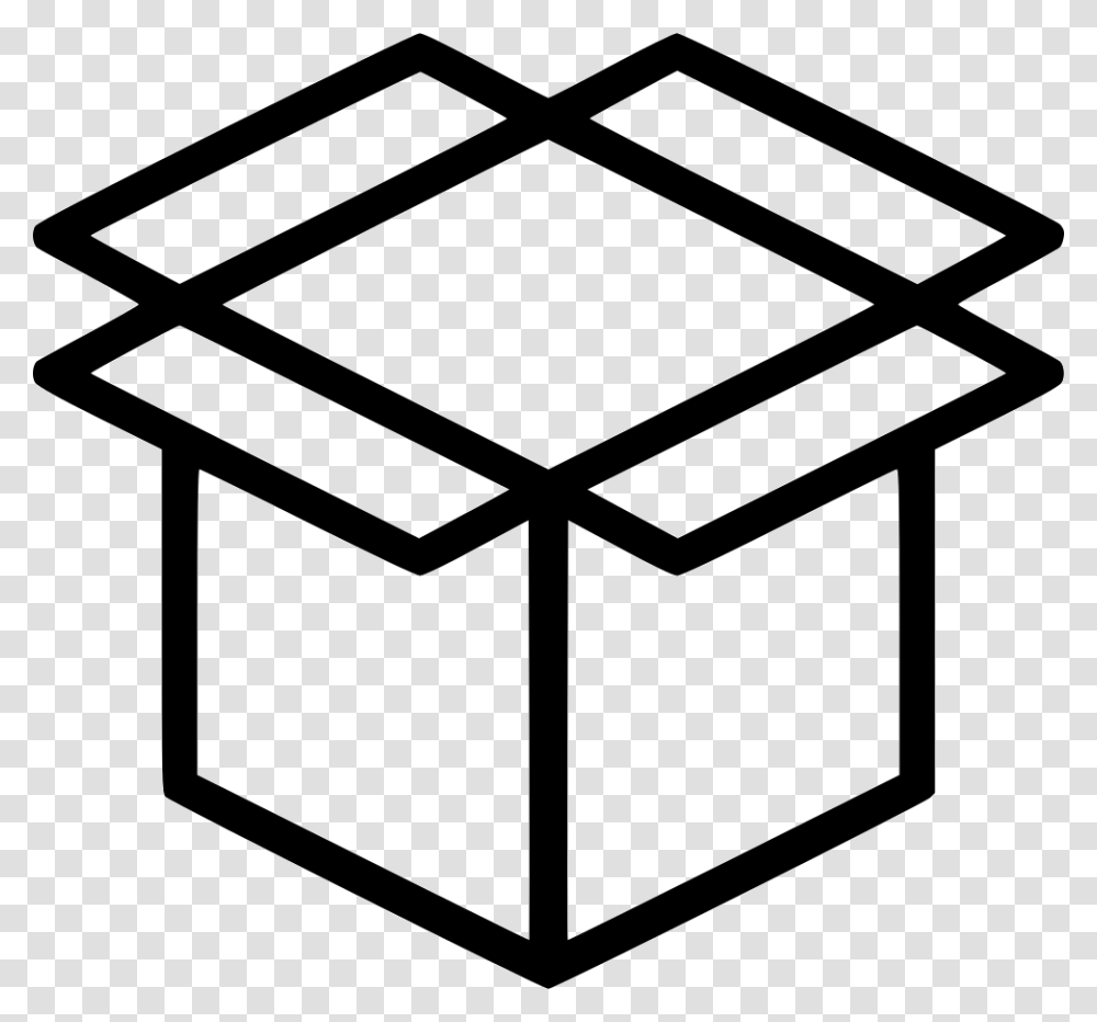 Product Crate Package Box Parcel Shipping Bundle Cargo Fa Fa Product Icon, Stencil, Rug, Triangle Transparent Png