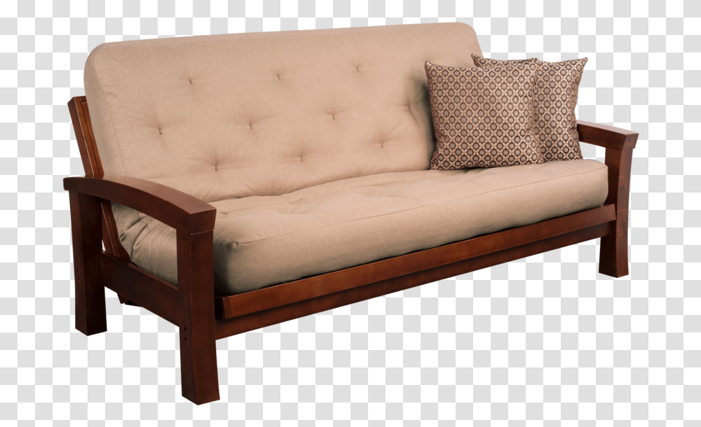 Product Cypress Futon - Big Tree Usa Studio Couch, Furniture, Bed, Cushion, Pillow Transparent Png