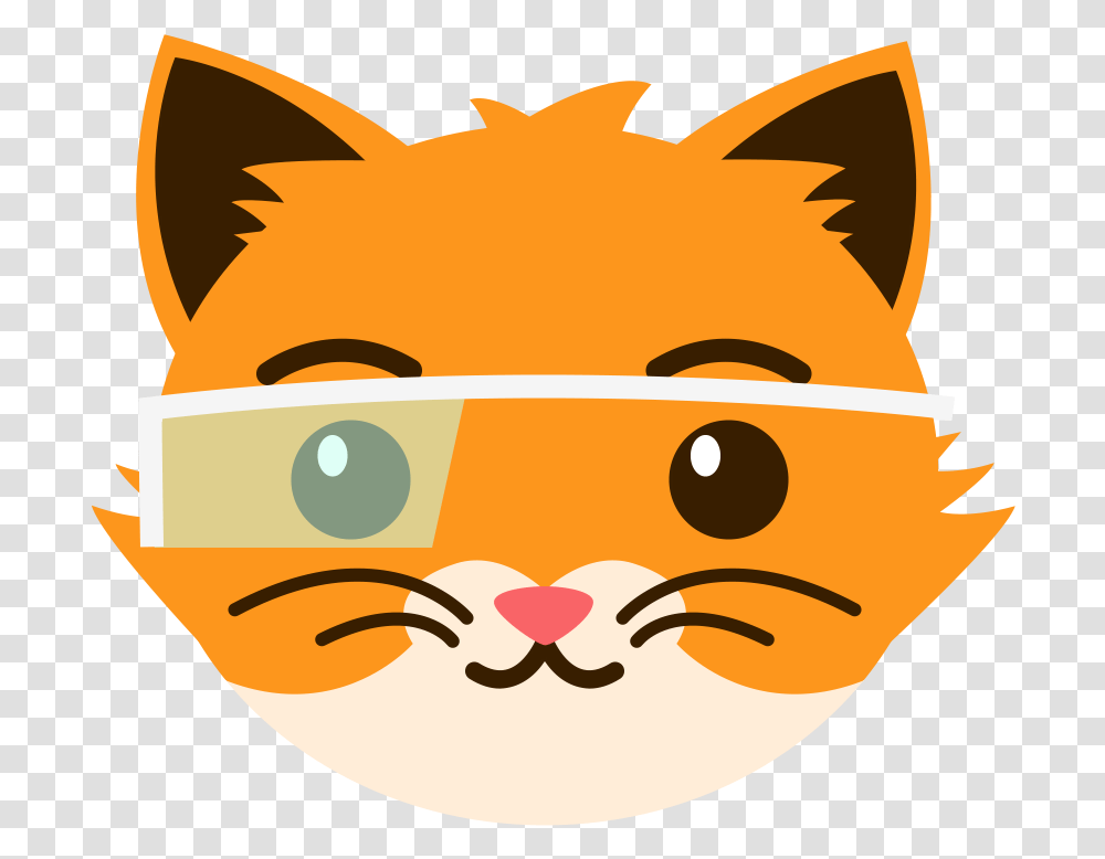 Product Hunt Kitty Illustration Cartoon, Label, Sticker, Outdoors Transparent Png
