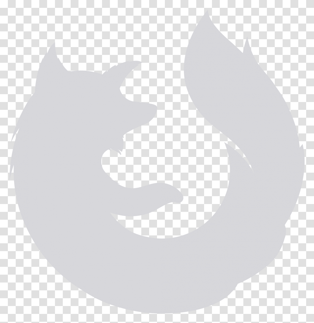 Product Identity Assets Firefox Icon White, Label, Text, Stencil, Symbol Transparent Png