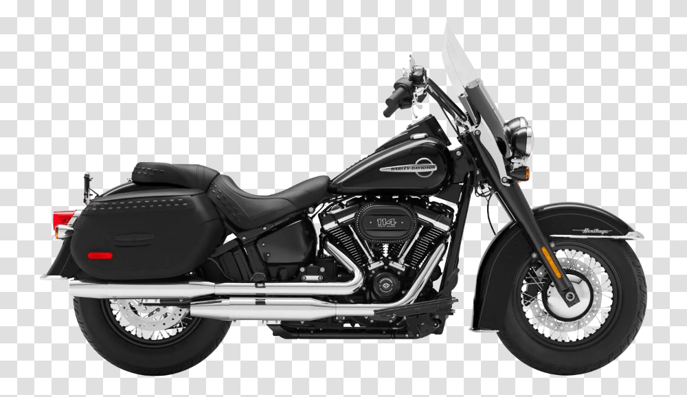 Product Image 2019 Harley Davidson Heritage Softail, Motorcycle, Vehicle, Transportation, Machine Transparent Png