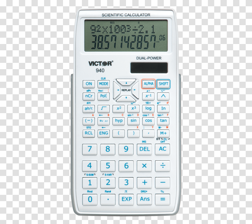 Product Image Victor 940 Scientific Advanced Calculator, Mobile Phone, Electronics, Cell Phone, Computer Keyboard Transparent Png