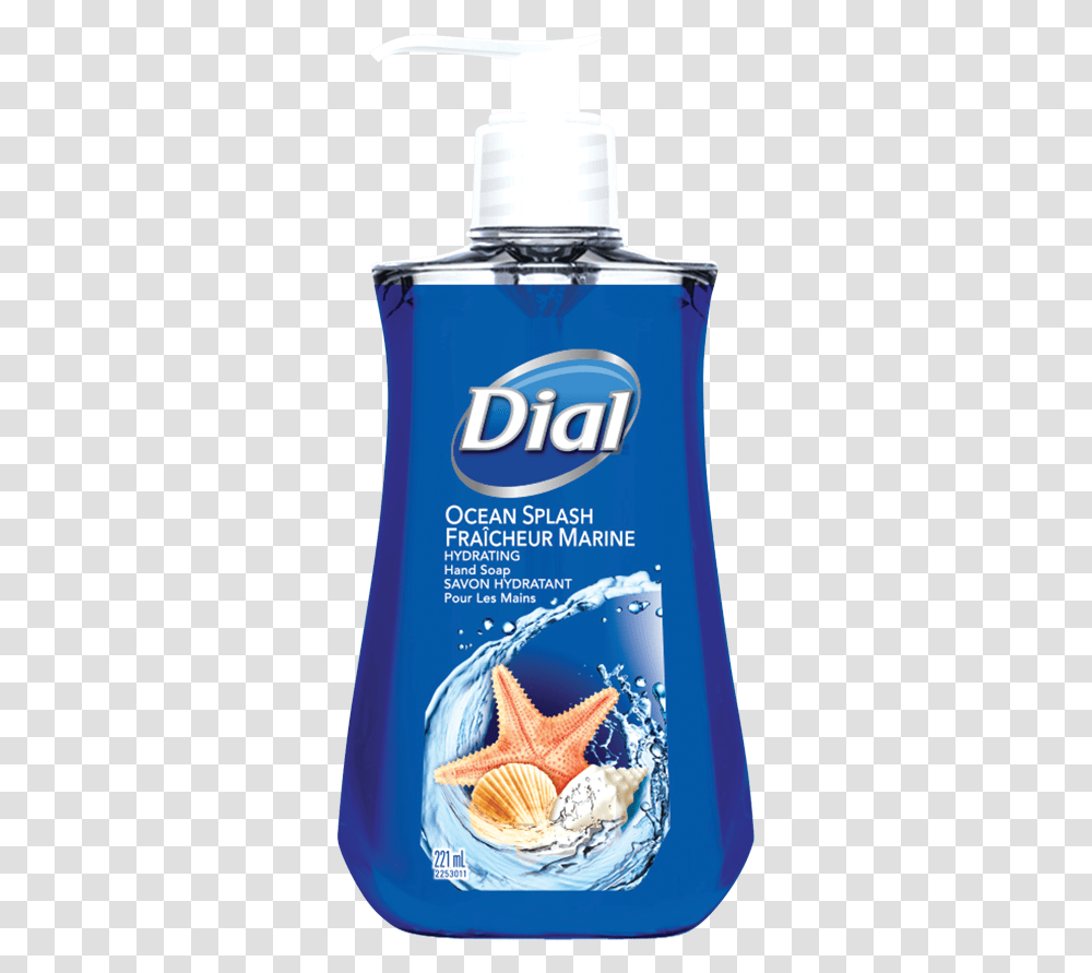 Product Image Dial Hydrating Liquid Dial Hand Soap Ocean Splash, Bottle, Toothpaste, Cosmetics, Lotion Transparent Png
