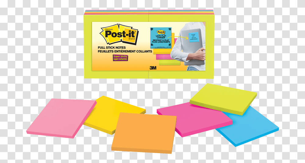 Product Image Post It Super Sticky Post It Notes, Person, Human, File Folder, File Binder Transparent Png