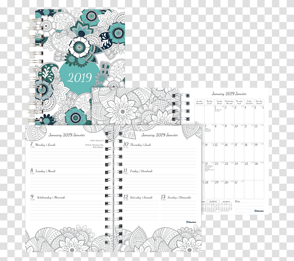 Product Image Blueline Doodleplan Sestriere, Page, Diary, Flyer Transparent Png
