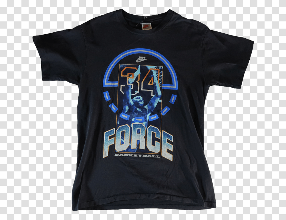 Product Image Air Force Vintage Nike T Shirt, Apparel, T-Shirt, Person Transparent Png