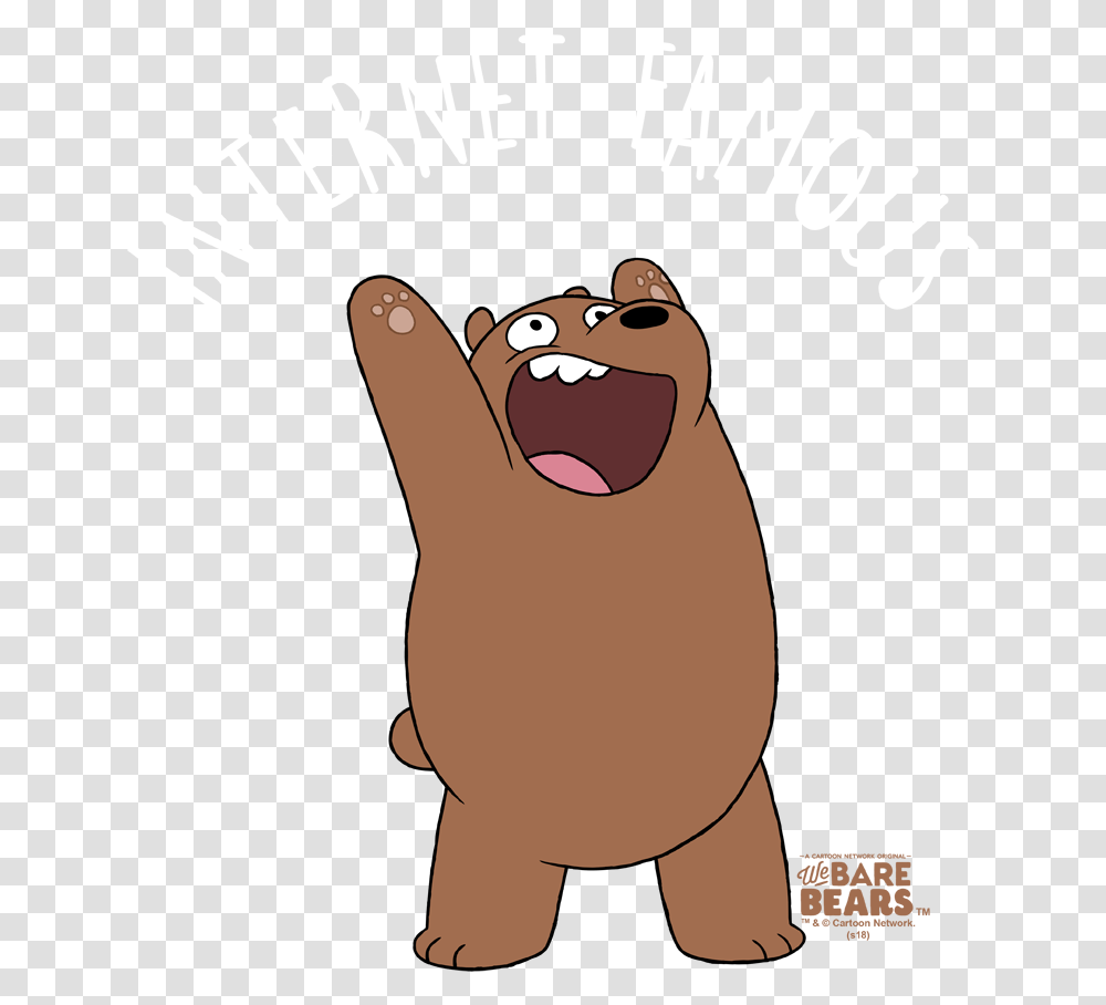Product Image Alt We Bare Bears Grizz, Poster, Advertisement, Animal Transparent Png