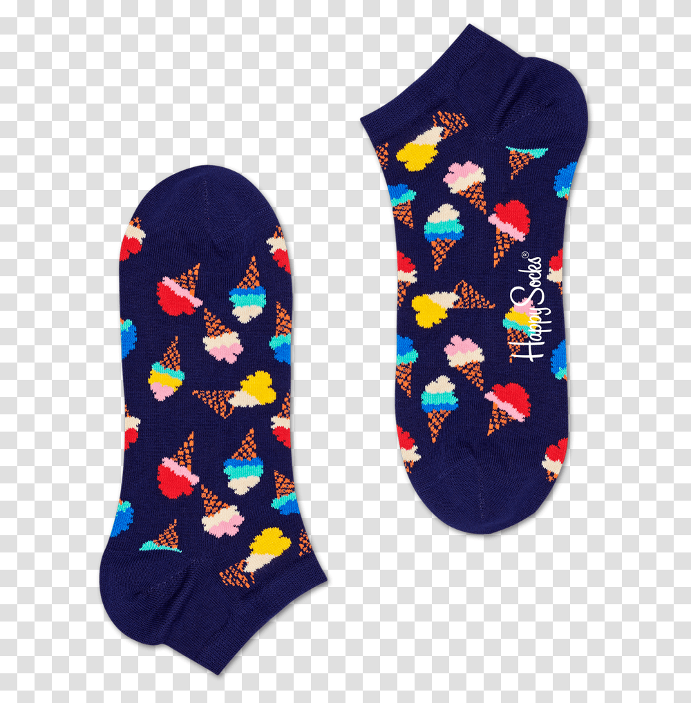 Product Image Happy Socks Ice Cream, Apparel, Footwear, Shoe Transparent Png
