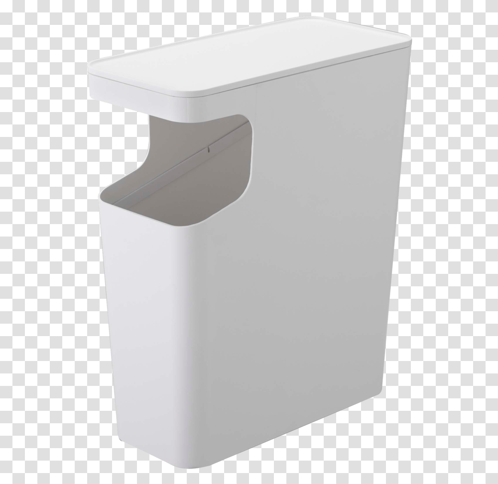 Product Image Of White Yamazaki Side Table And Trash, Mailbox, Letterbox, Appliance, Aluminium Transparent Png