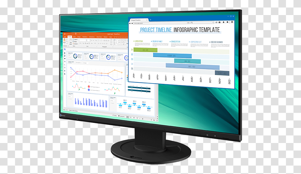 Product Image2 Eizo, Monitor, Screen, Electronics, Display Transparent Png