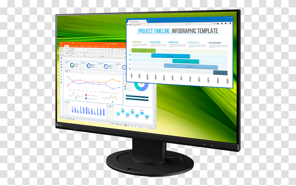 Product Image2 Eizo, Monitor, Screen, Electronics, Display Transparent Png