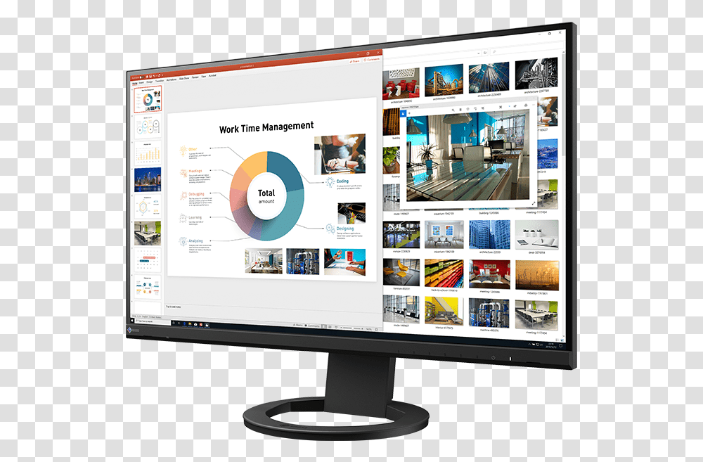 Product Image2 Flexscan, Monitor, Screen, Electronics, Display Transparent Png