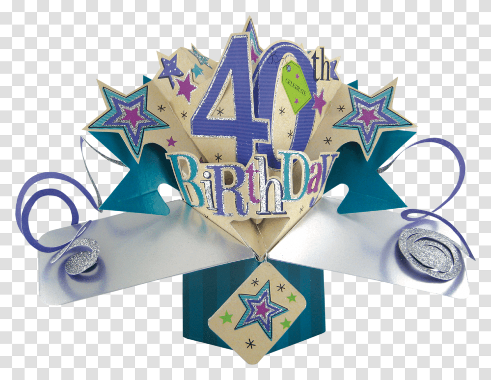 Product Images Of Happy Birthday 40 Years Old Wishes, Paper Transparent Png