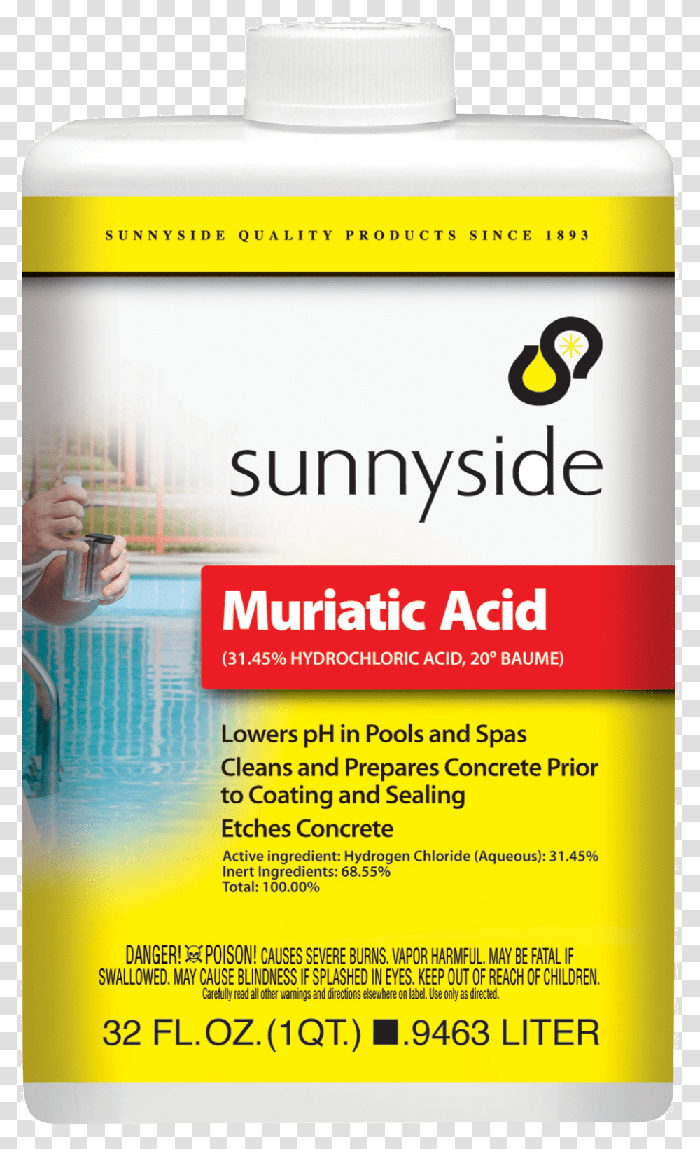 Product Label Of Muriatic Acid, Flyer, Poster, Paper, Advertisement Transparent Png
