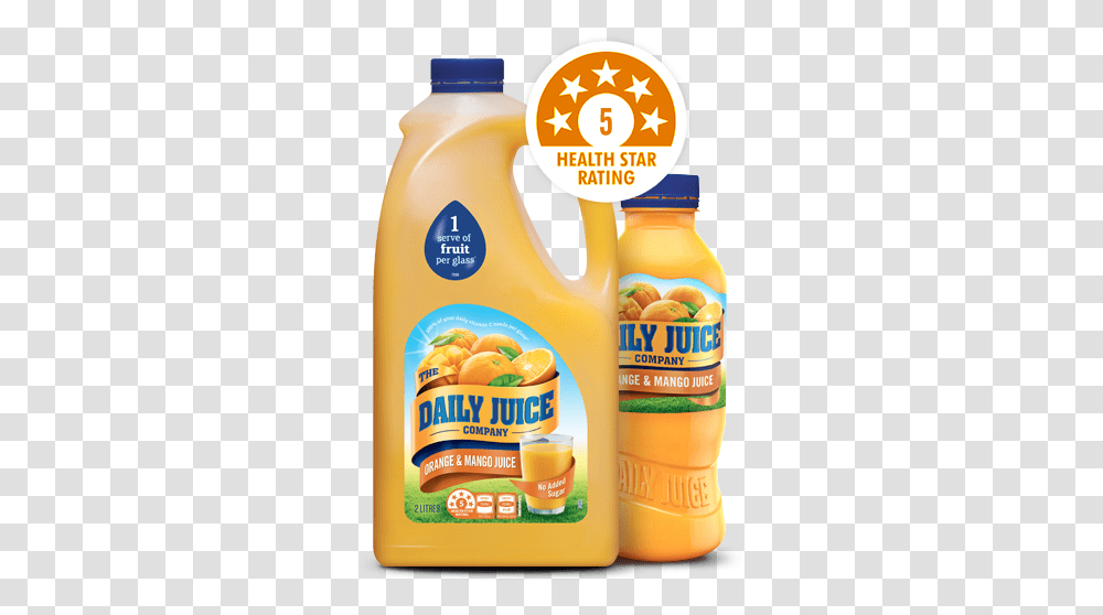 Product Orange Mango Daily Juice Orange Juice, Beverage, Drink, Bottle Transparent Png