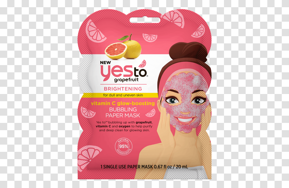 Product Photo Yes To Tomatoes Bubble Mask, Plant, Food, Citrus Fruit, Person Transparent Png