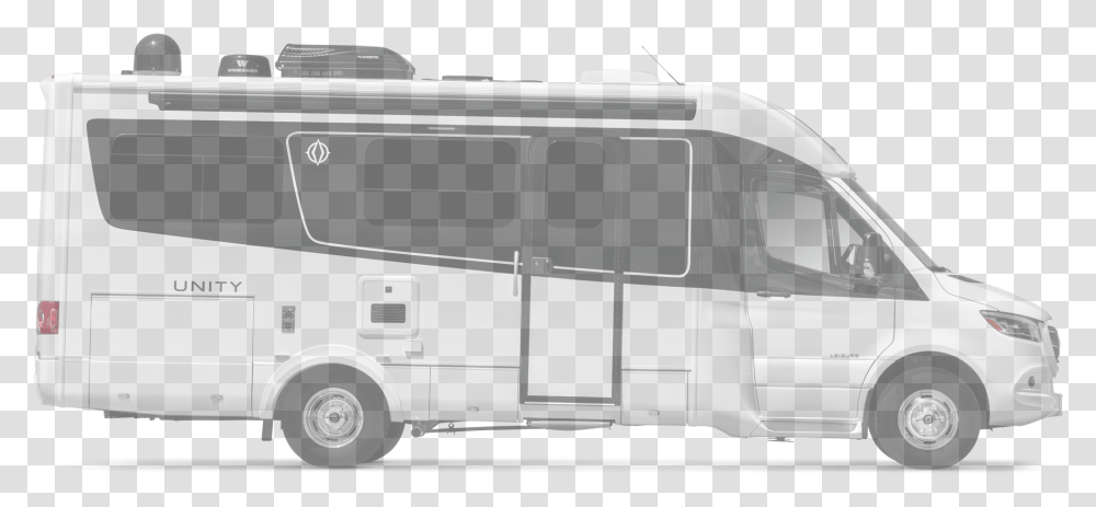 Product Preview 2020 Unity Rear Lounge, Van, Vehicle, Transportation, Caravan Transparent Png