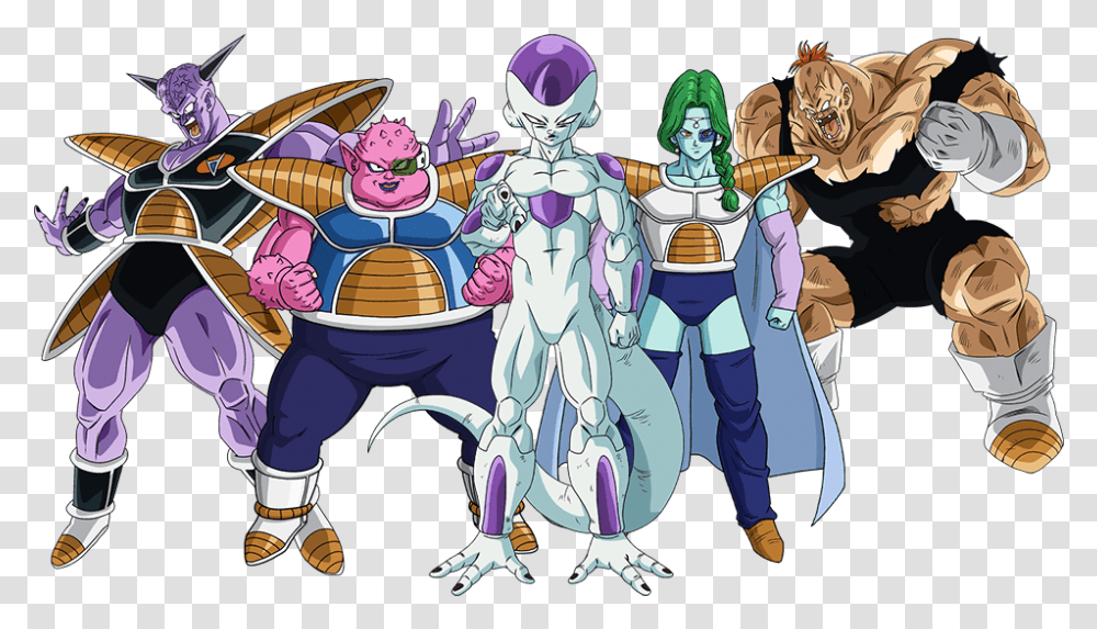 Product Roundup Strategy Dragon Ball Super Card Game Frieza And His Army, Comics, Book, Manga, Person Transparent Png