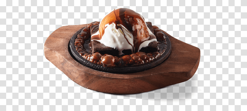 Product Sizzling Brownie Poster, Cream, Dessert, Food, Creme Transparent Png