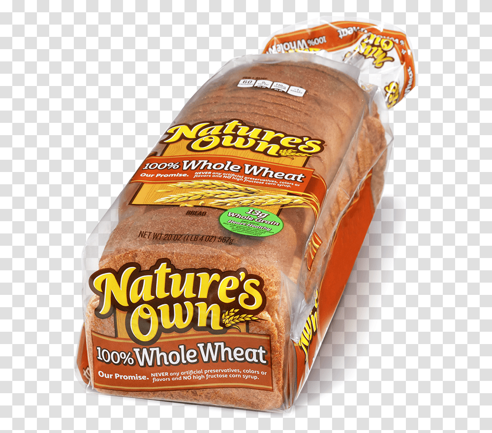 Product Soft Wholewheat2 890x1000px Nature's Own Whole Wheat With Honey, Bread, Food, Plant, Bread Loaf Transparent Png