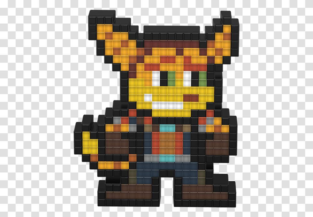 Product Spotlight Explore With Your Favorite Lombax Pixel Pals Ratchet And Clank, Chess, Game, Art, Minecraft Transparent Png