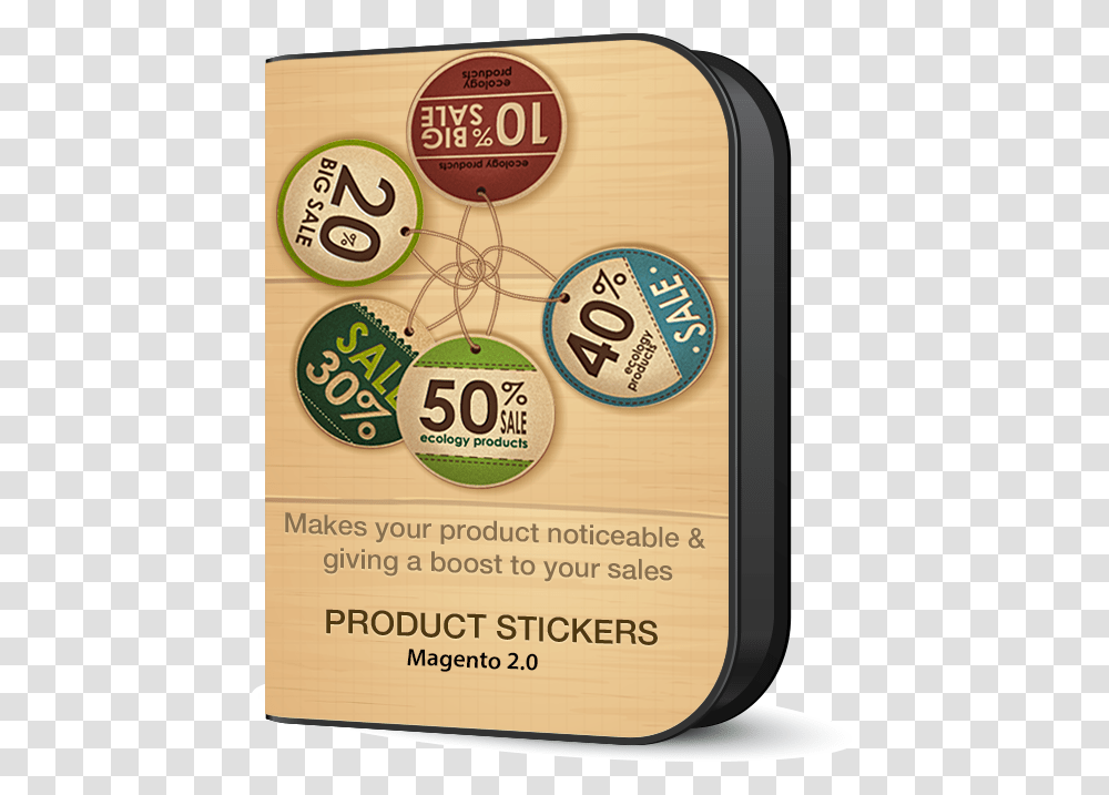 Product Stickers Magento Illustration, Label, Advertisement, Poster Transparent Png