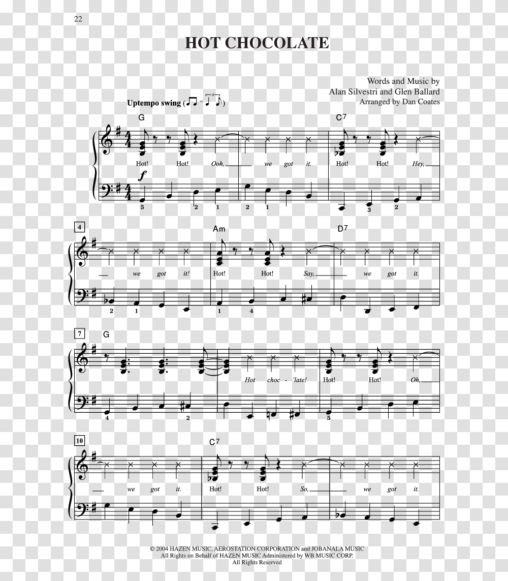 Product Thumbnail I'm Your Man Wham Sheet Music, Gray, World Of Warcraft Transparent Png