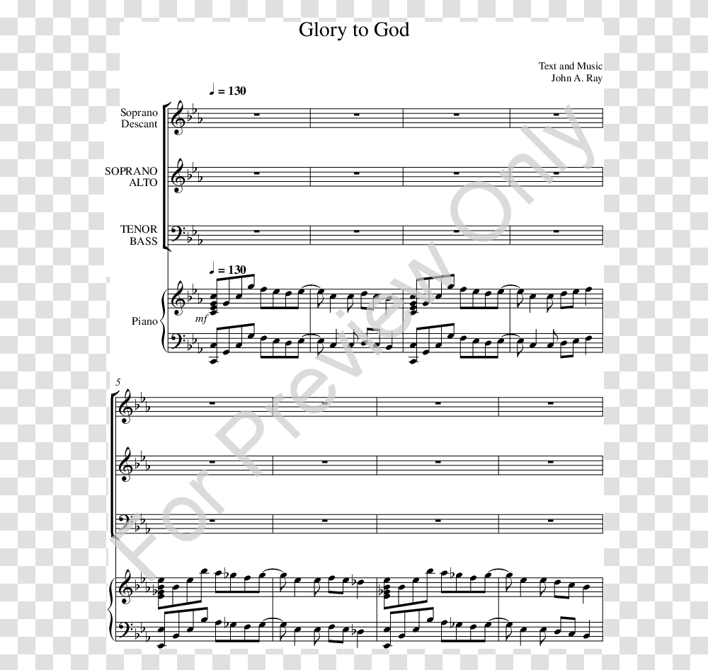 Product Thumbnail Lord Begin Thy Task, Sheet Music Transparent Png