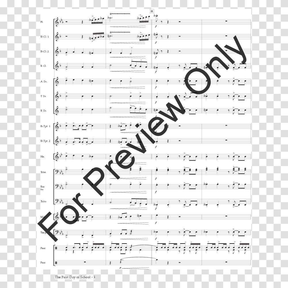 Product Thumbnail Sheet Music, Number, Letter Transparent Png