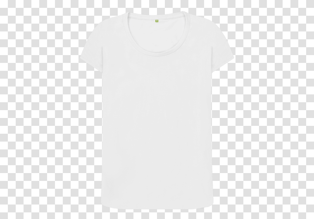 Product White Plain T Shirt Ladies, Apparel, T-Shirt Transparent Png