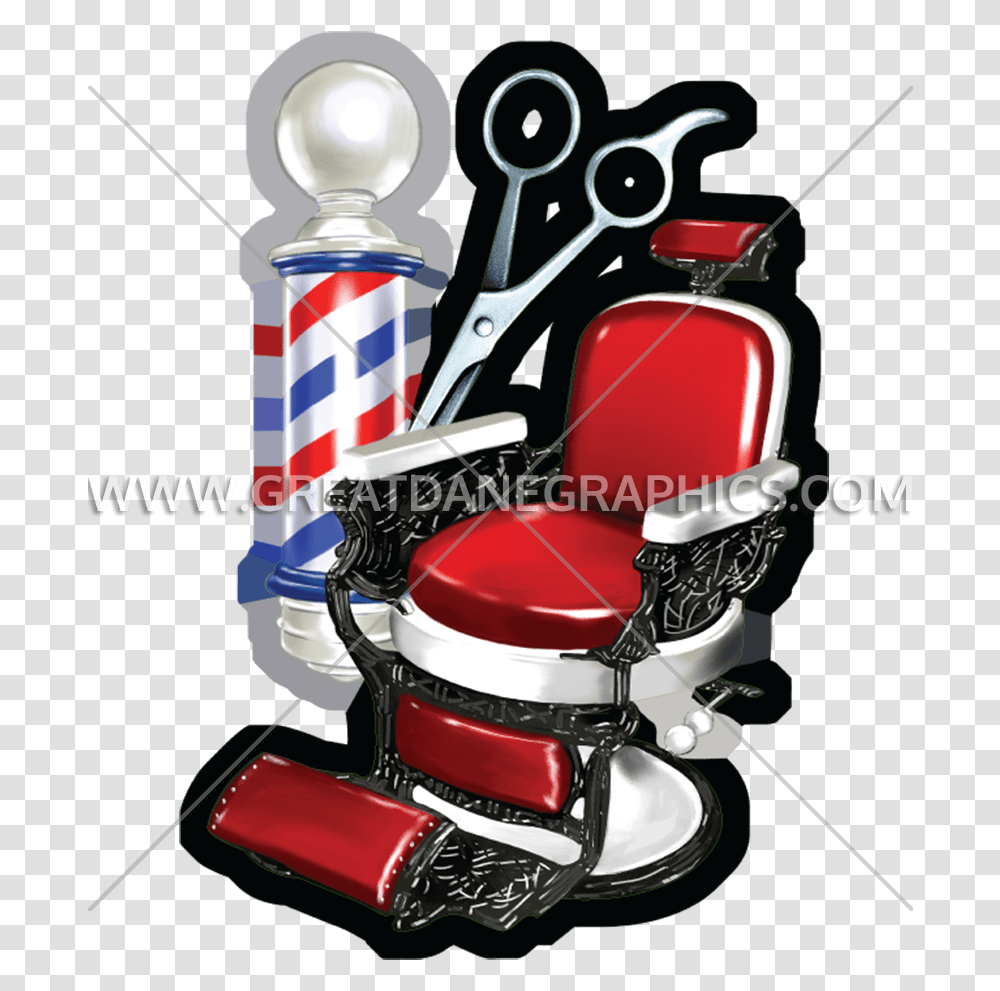 Production Ready Artwork For Cartoon Photos Of Barber Chair, Furniture, Motorcycle, Vehicle, Transportation Transparent Png