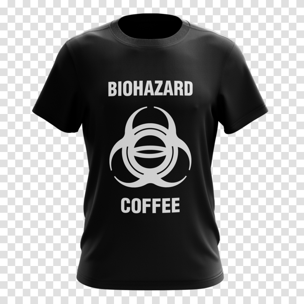 Products Biohazard Coffee, Apparel, T-Shirt, Sleeve Transparent Png