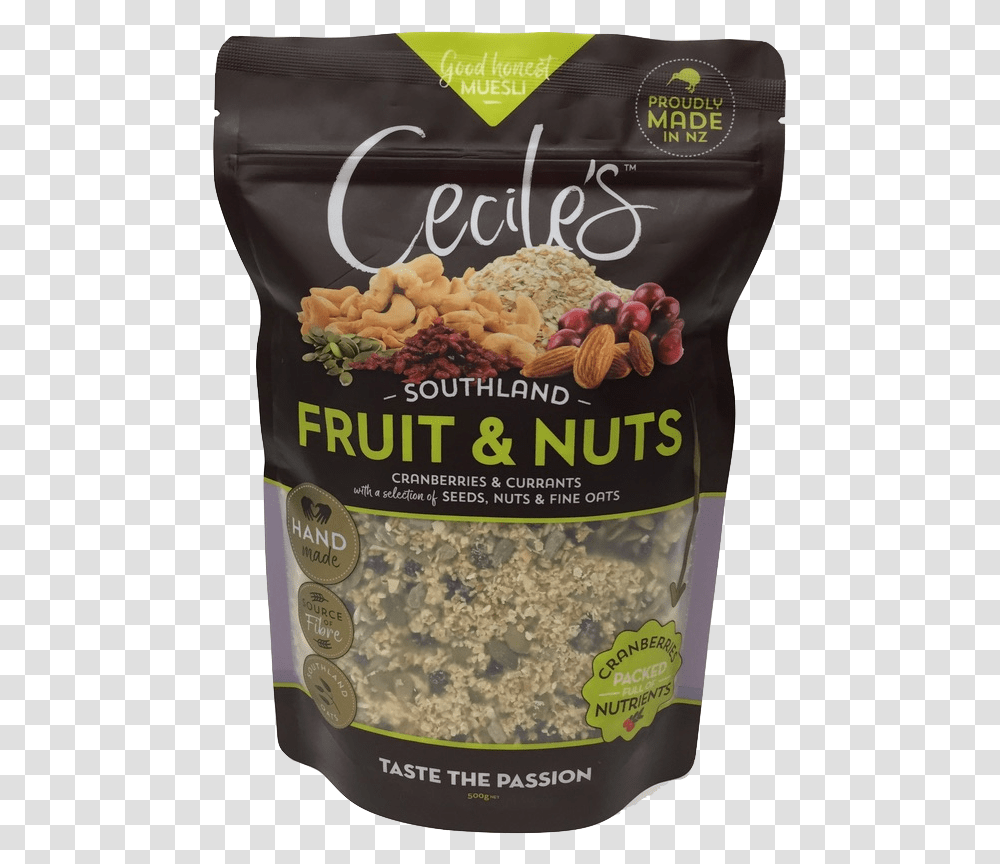 Products Ceciles Muesli Muesli, Plant, Food, Breakfast, Vegetable Transparent Png