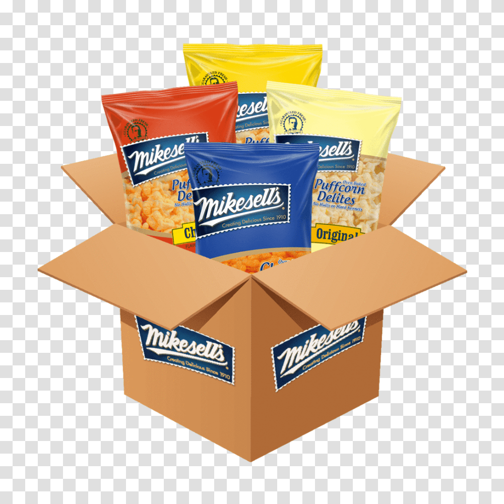 Products Mikesells, Box, Cardboard, Carton, Package Delivery Transparent Png