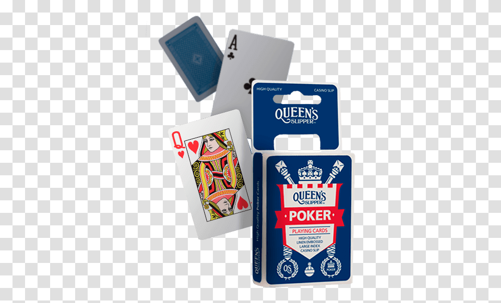 Products Queens Slipperqueen's Slipper Australian Playing Card Deck, Text, Label, Game, Gambling Transparent Png