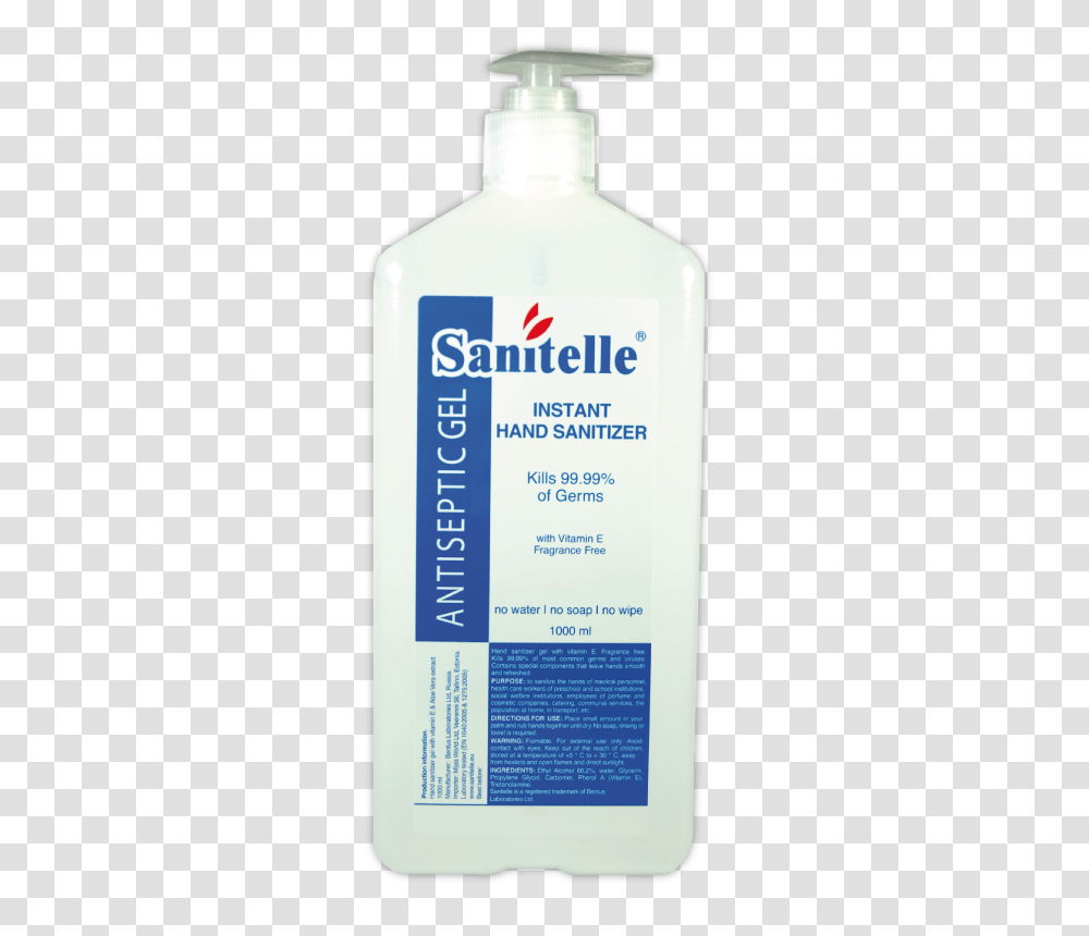 Products Sanitelle, Bottle, Lotion, Shaker, Shampoo Transparent Png