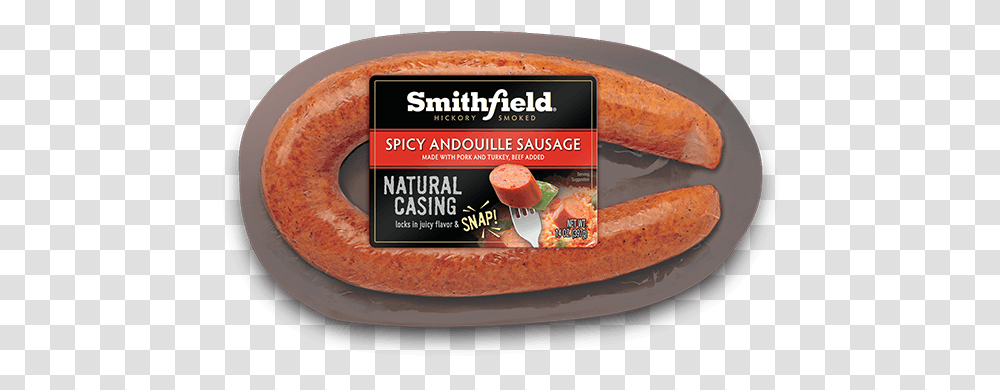 Products Smithfieldcom Flavor Hails From Smithfield Cajun Smoked Sausage Smithfield, Food, Bread, Bagel, Bun Transparent Png