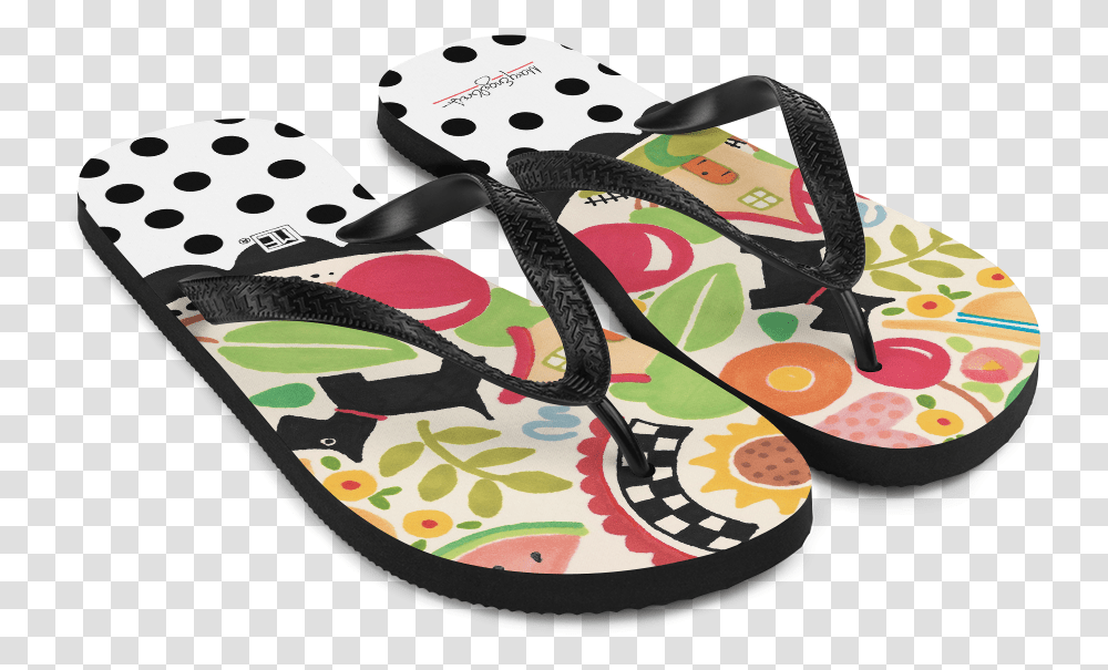 Products - Tagged Beach Mary Engelbreit Flip Flops Pink, Clothing, Apparel, Footwear, Flip-Flop Transparent Png