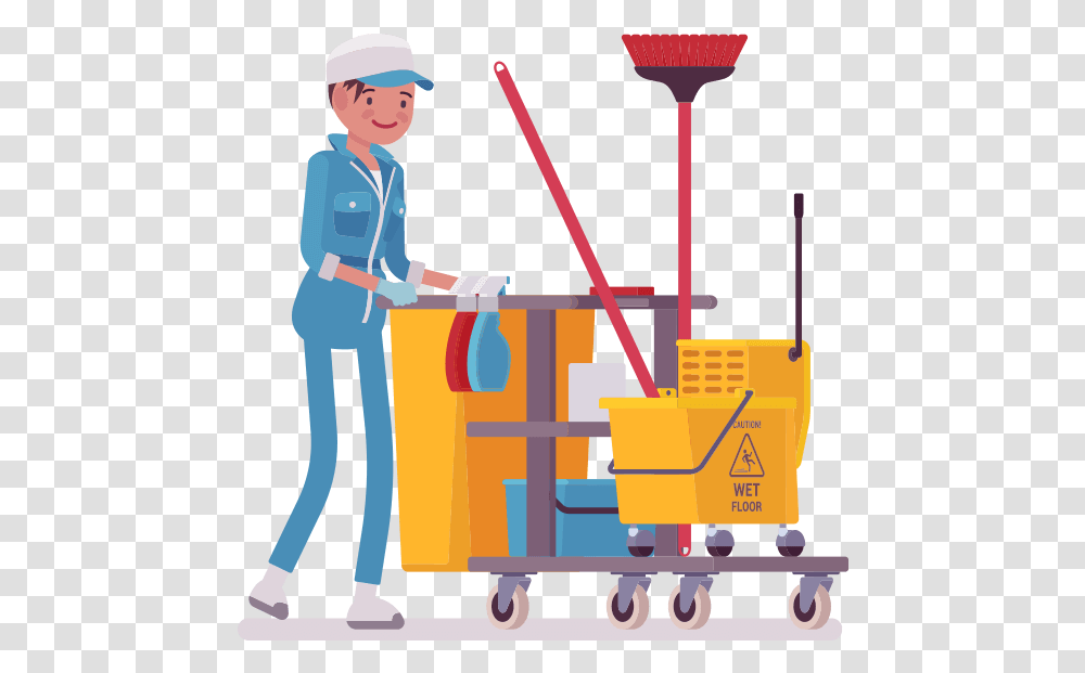 Products Venus Cleaning Supplies Cartoon Janitorial, Person, Human, Standing, Washing Transparent Png