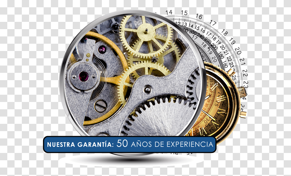 Prof Taller Relojes4 Machinery Close Up, Gear, Wristwatch, Wheel, Spoke Transparent Png