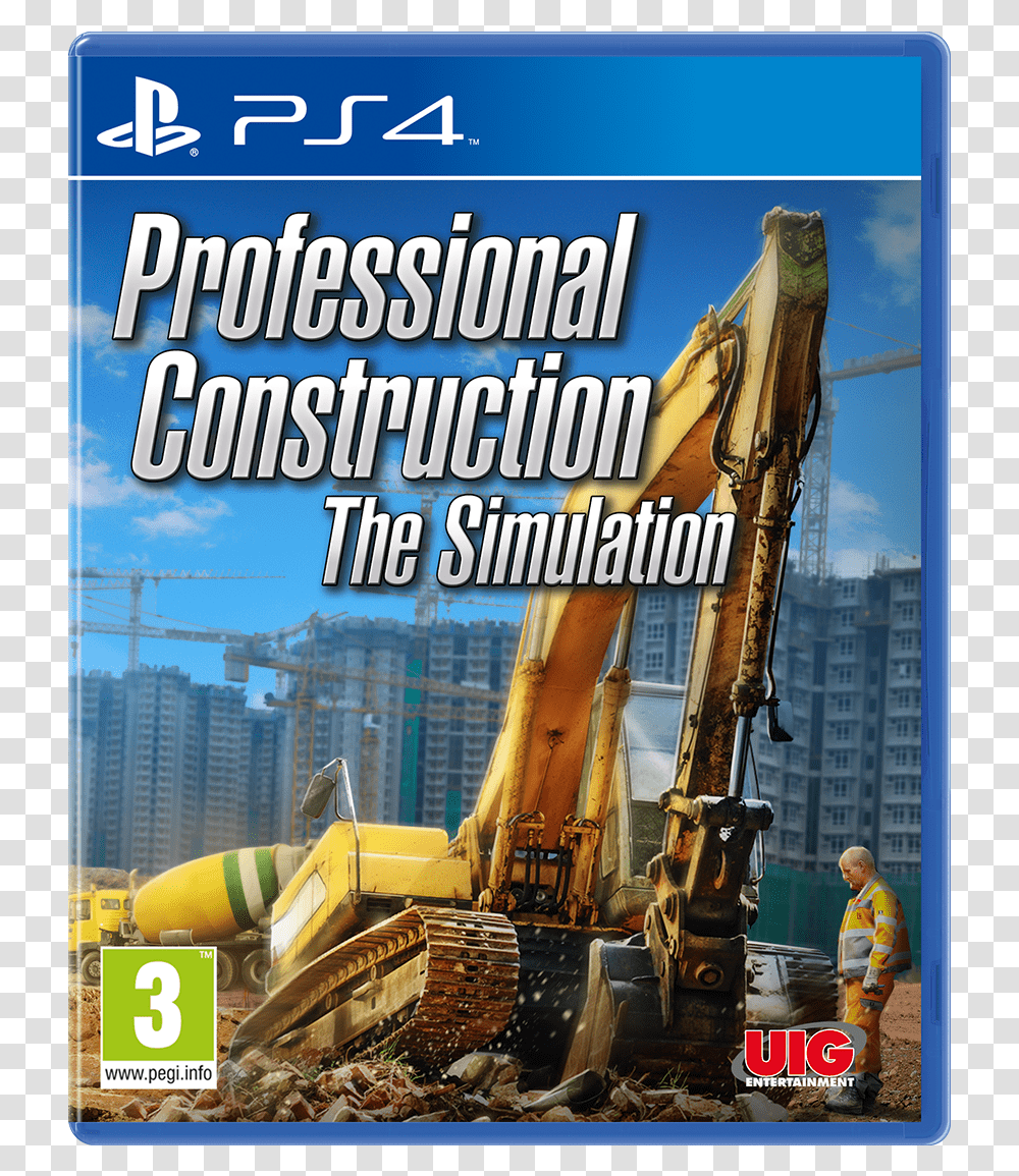 Professional Construction Simulator, Person, Human, Bulldozer, Tractor Transparent Png