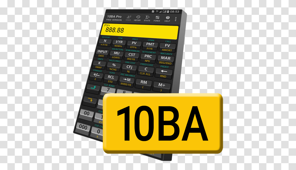 Professional Financial Calculator Apps On Google Play Financial Calculator, Electronics, Mobile Phone Transparent Png