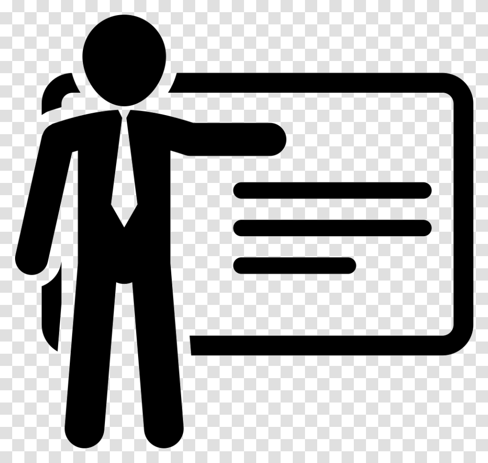 Professional Presenting A Report Profissional Icone, Person, Pedestrian Transparent Png