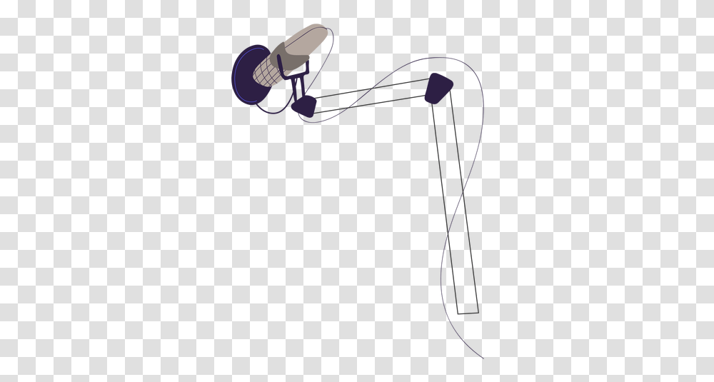 Professional Studio Mic Illustration & Svg Headphones, Bow, Whip, Rope, Leisure Activities Transparent Png