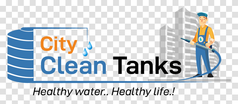 Professional Water Tanks Cleaning Services In Visakhapatnam Water Tank Cleaning Services Logo, Text, Symbol, Alphabet, Word Transparent Png