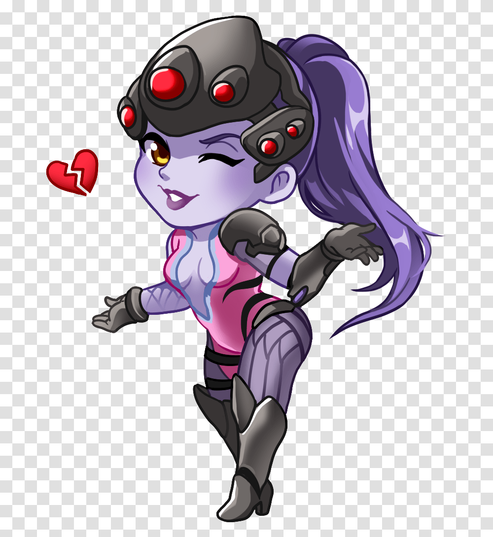 Professional Work Uguubear Widowmaker Chibi, Graphics, Art, Performer, Photography Transparent Png